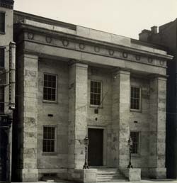 [Atwater Kent Museum]  Atwater Kent Museum (Old Franklin Institute)  (Lutz, K. F., Photographer)   Karl Lutz Collection, Athenaeum of Philadelphia.  Local ID #: 76-P-006-002  