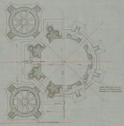 [New Business Building for John Wanamaker Esq.]  [Wanamaker, John]  Plans of Main Towers  (Francis Hatch Kimball, Architect)   Wanamaker Collection, Athenaeum of Philadelphia.  Local ID #: KFH*001*523  