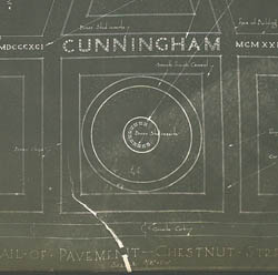 [Sales Building, 1312 & 1314 Chestnut Street, Philadelphia, Penna. for Cunningham Piano Company]  PSFS Collection, Athenaeum of Philadelphia.  Local ID #: AJS 245-006  