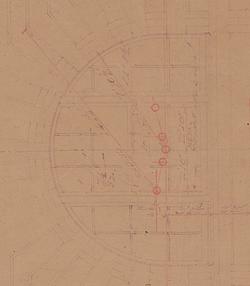 [Detailed Elevations, Wanamaker Building]  [Wanamaker, John]  Detailed Elevations  (D. H. Burnham & Co., 1904)   Wanamaker Collection, Athenaeum of Philadelphia.  Local ID #: BUR*003/020   