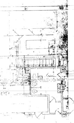 [Plumbing Plans, Bankers Securities Building]  Plumbing Plan  (The Colonnade Company, 1960)   Athenaeum of Philadelphia.  Local ID #: TCC015-164  