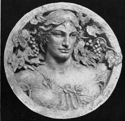 [A Medallion]  (c. 1897)   <I>AIA/T-Square Yearbook</I>, 
					p. 96 
						(1896)
					
					 
				