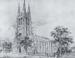 First Parish Church  (Cram, Goodhue, & Ferguson, architects, 1901)   <I>AIA/T-Square Yearbook</I>, 
				p. 111 
					(1901)
				