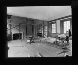 [State House/Independence Hall]  Assembly Room Restoration  NPS Collection, Athenaeum of Philadelphia.  Local ID #: 86-LS-001-040  