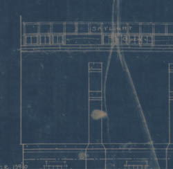[U.S. Military Academy, West Point, N.Y., Academic Building]  North Elevation & North Elevation of Chemical Laboratory   Cret Collection, Athenaeum of Philadelphia.  Local ID #: CGF.001-003.02  