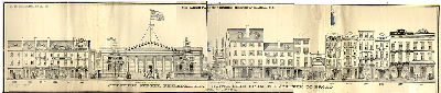 [No. 24, January 1880, 1300 Block Chestnut St., North Side]  Baxter's Panoramic Business Directories, Athenaeum of Philadelphia.  